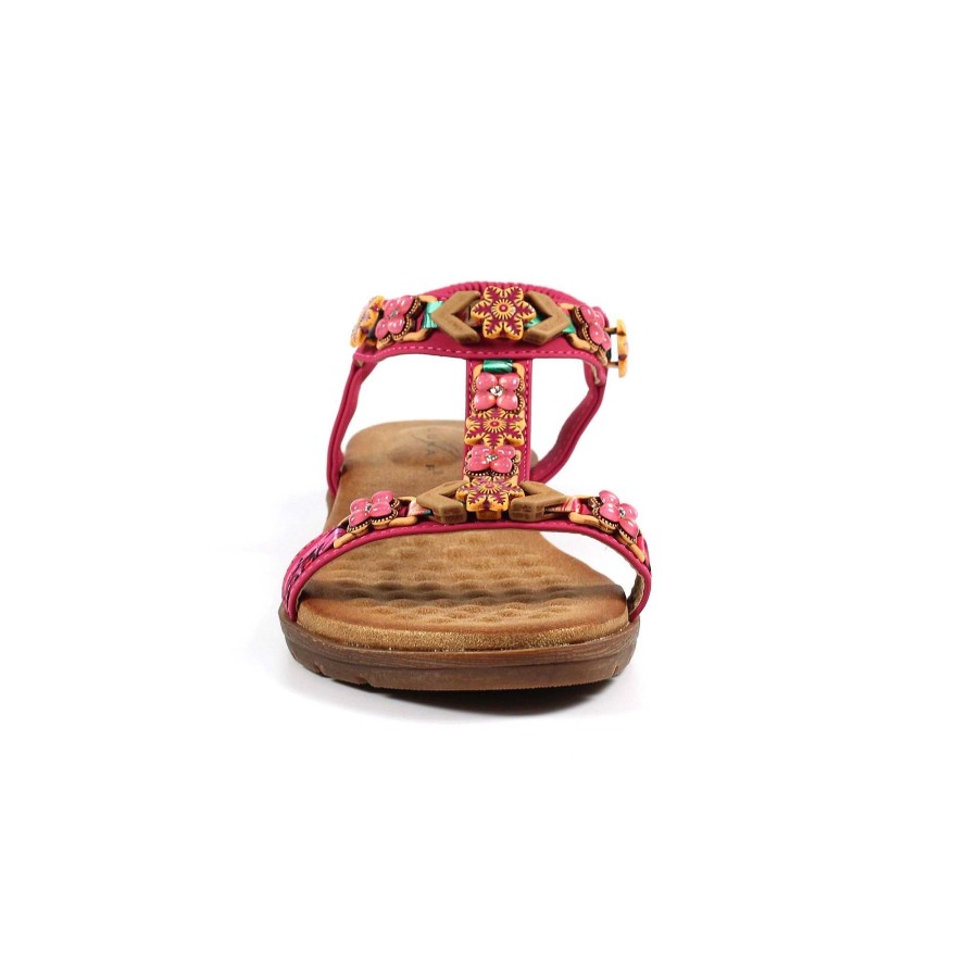 Sandals Lunar | Becca Fuchsia Sandal