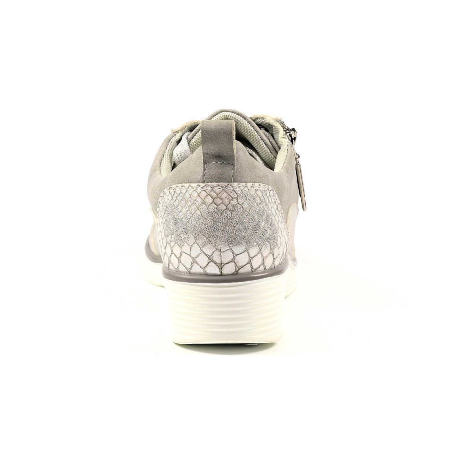 Shoes Lunar | Kiley Silver Trainer