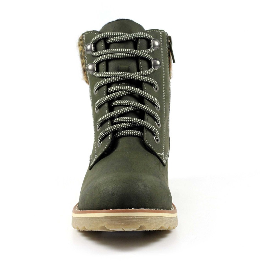 Boots Lunar | Dallas Olive Waterproof Boot