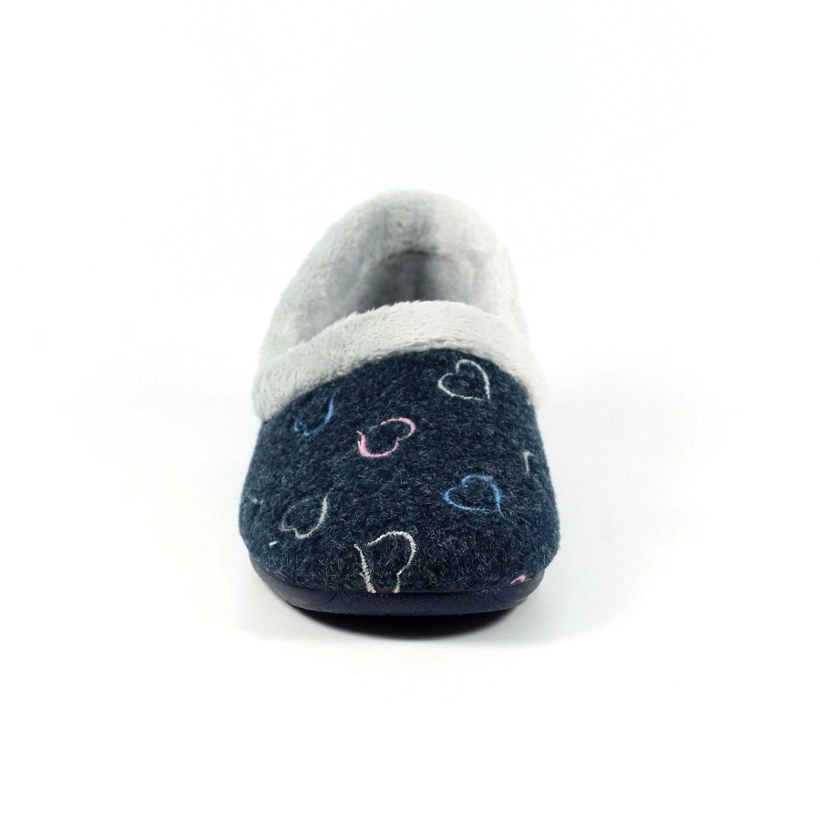 Slippers Lunar | Sandino Navy Slipper