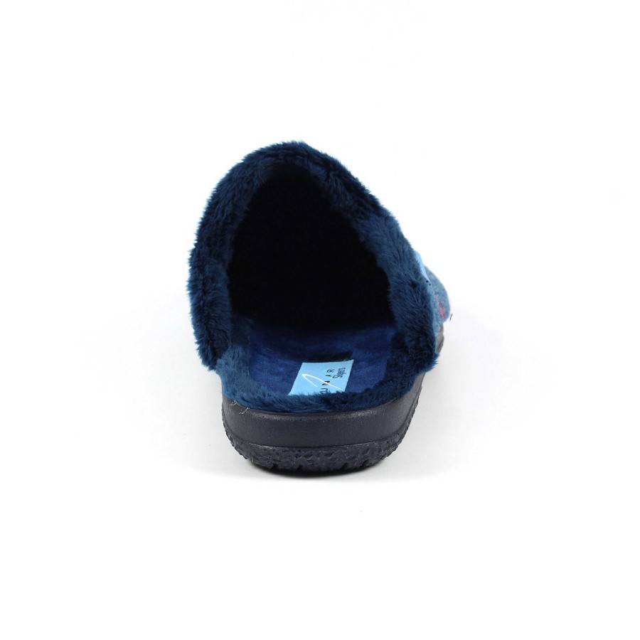 Slippers Lunar | Bruna Blue Mule Slipper