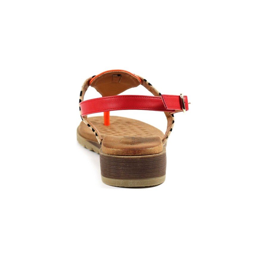 Sandals Lunar | Gina Orange Sandal