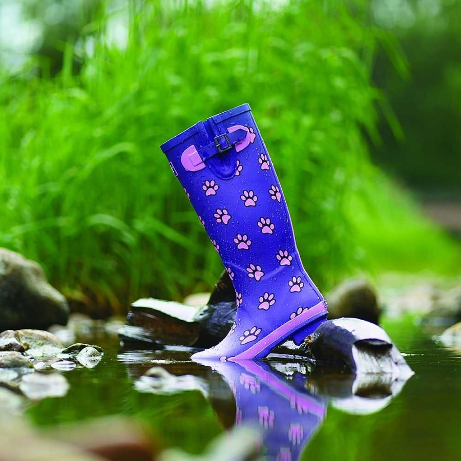 Boots Lunar | Lazy Dogz Cookie Welly Navy