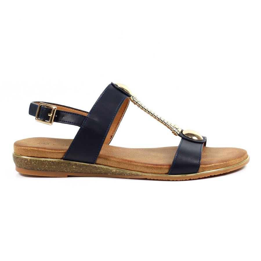 Sandals Lunar | Renoir Navy Sandal