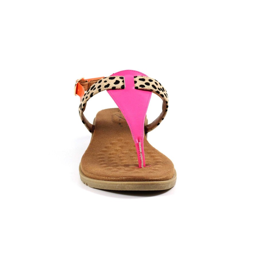 Sandals Lunar | Gina Fuchsia Sandal