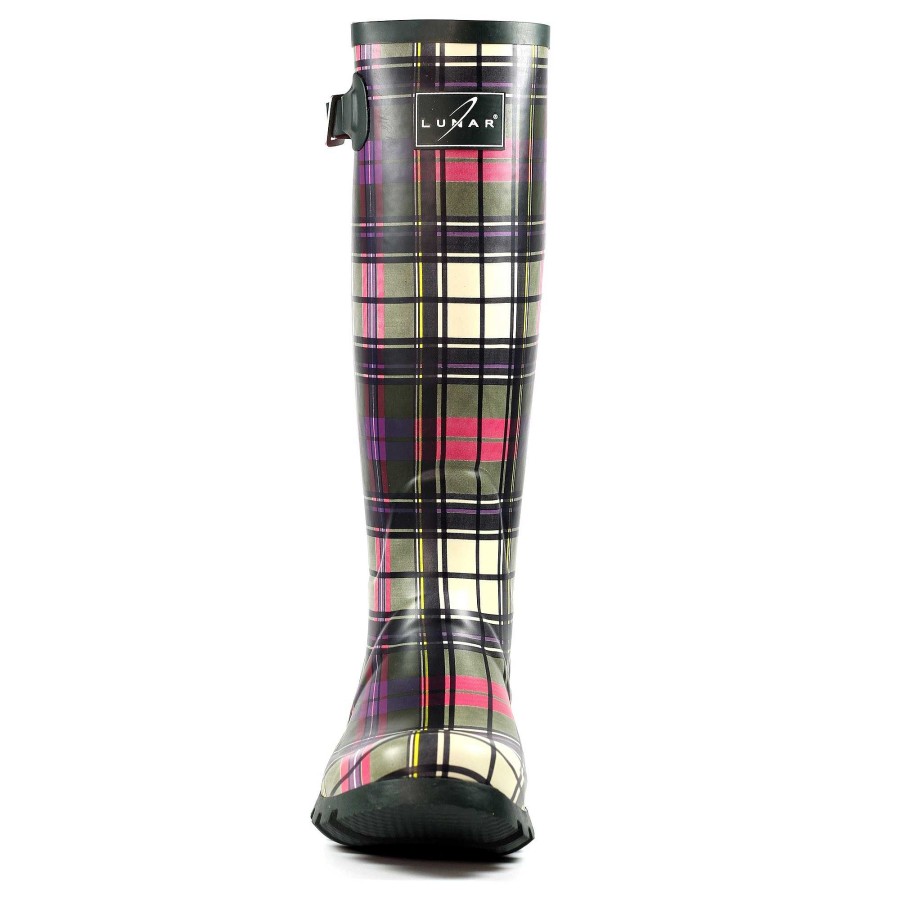 Boots Lunar | Tartan Wellington