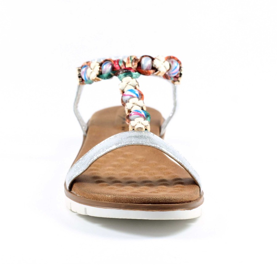 Sandals Lunar | Tempo Silver Sandal