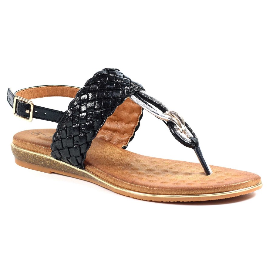 Sandals Lunar | Lunar Dawley Black Sandal