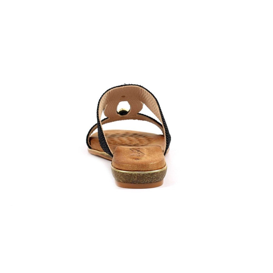 Slippers Lunar | Calow Black Sandal