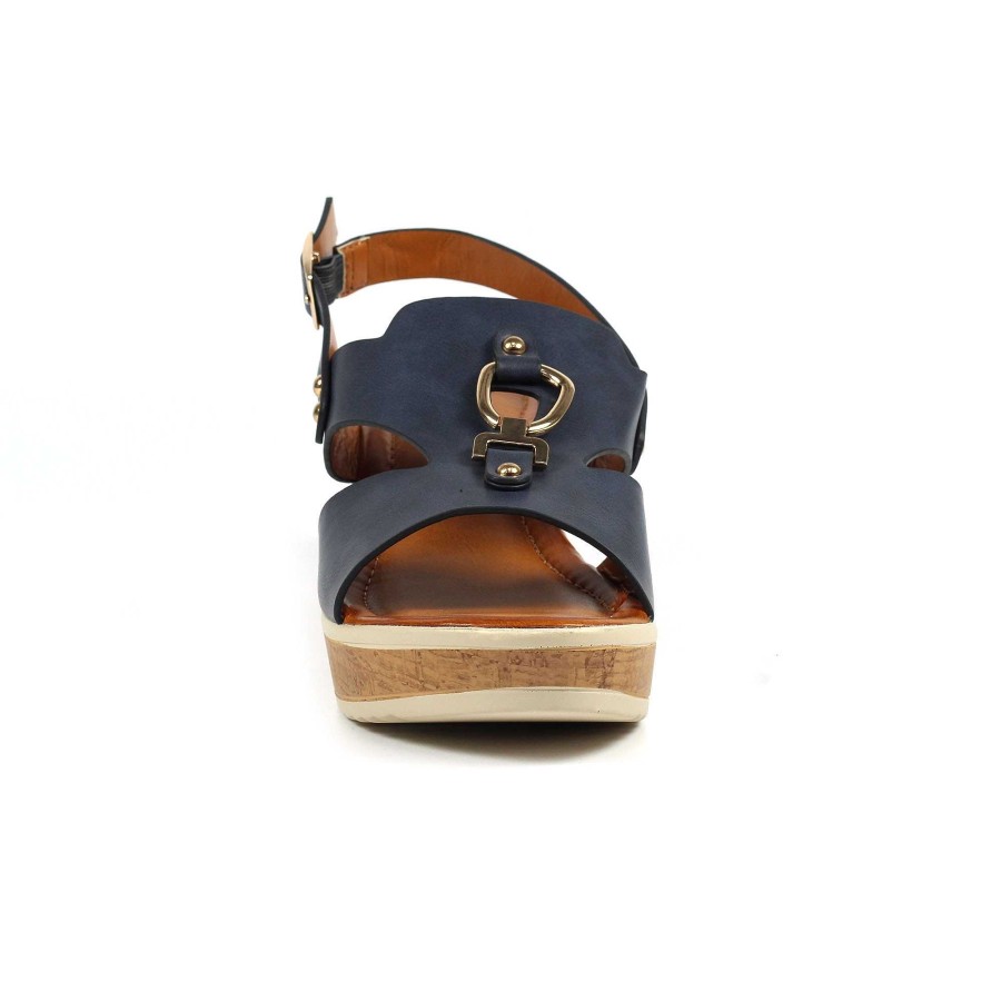 Sandals Lunar | Ambrosia Blue Wedge Sandal