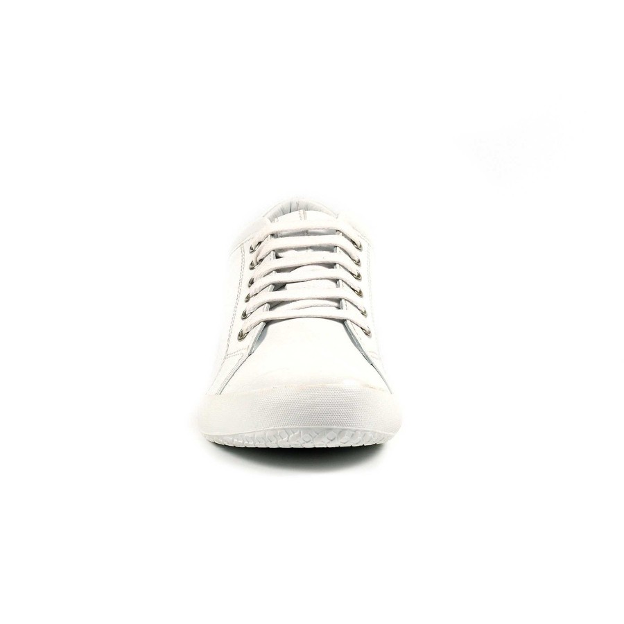 Shoes Lunar | Carrick Ii White Leather Trainer