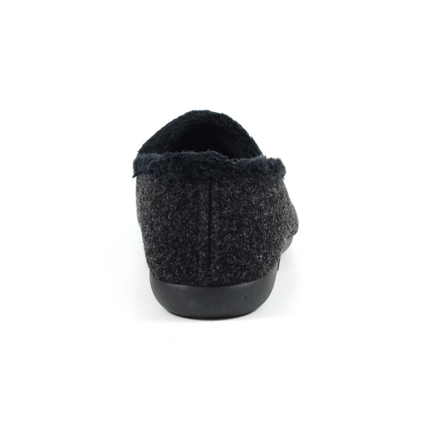 Slippers Lunar | Charley Black Slipper