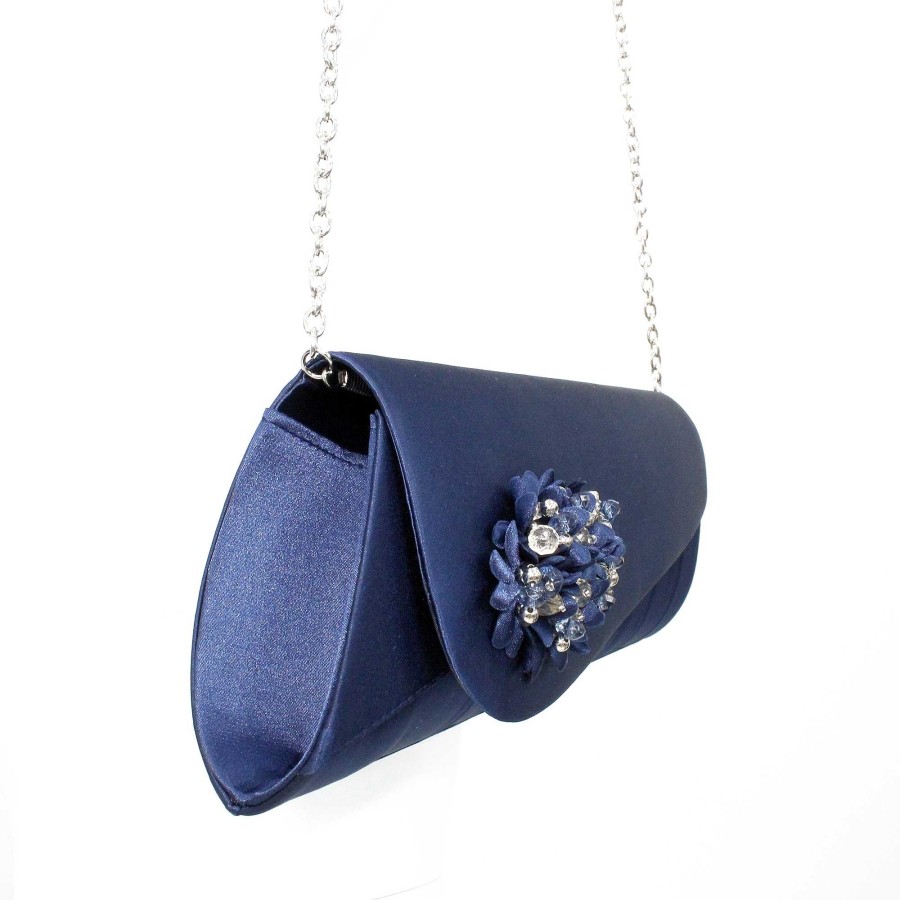 Handbags Lunar | Sabrina Floral Satin Bag