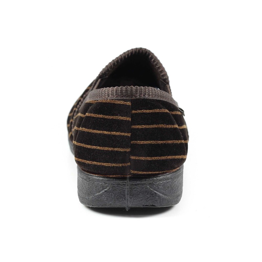 Slippers Lunar | Don Full Brown Soft Slipper