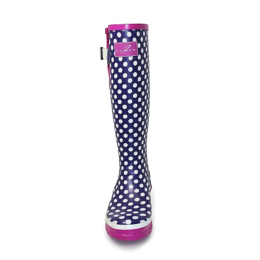 Boots Lunar | Polka Dot Wellington