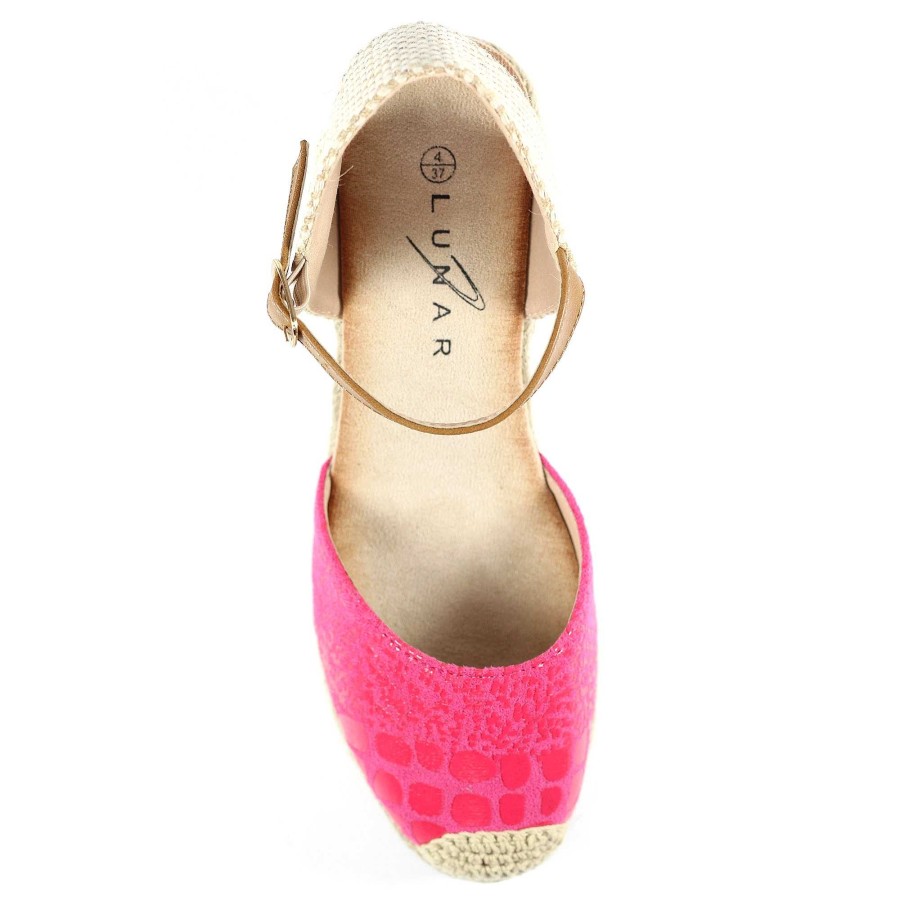 Sandals Lunar | Lunar Craster Pink Wedge