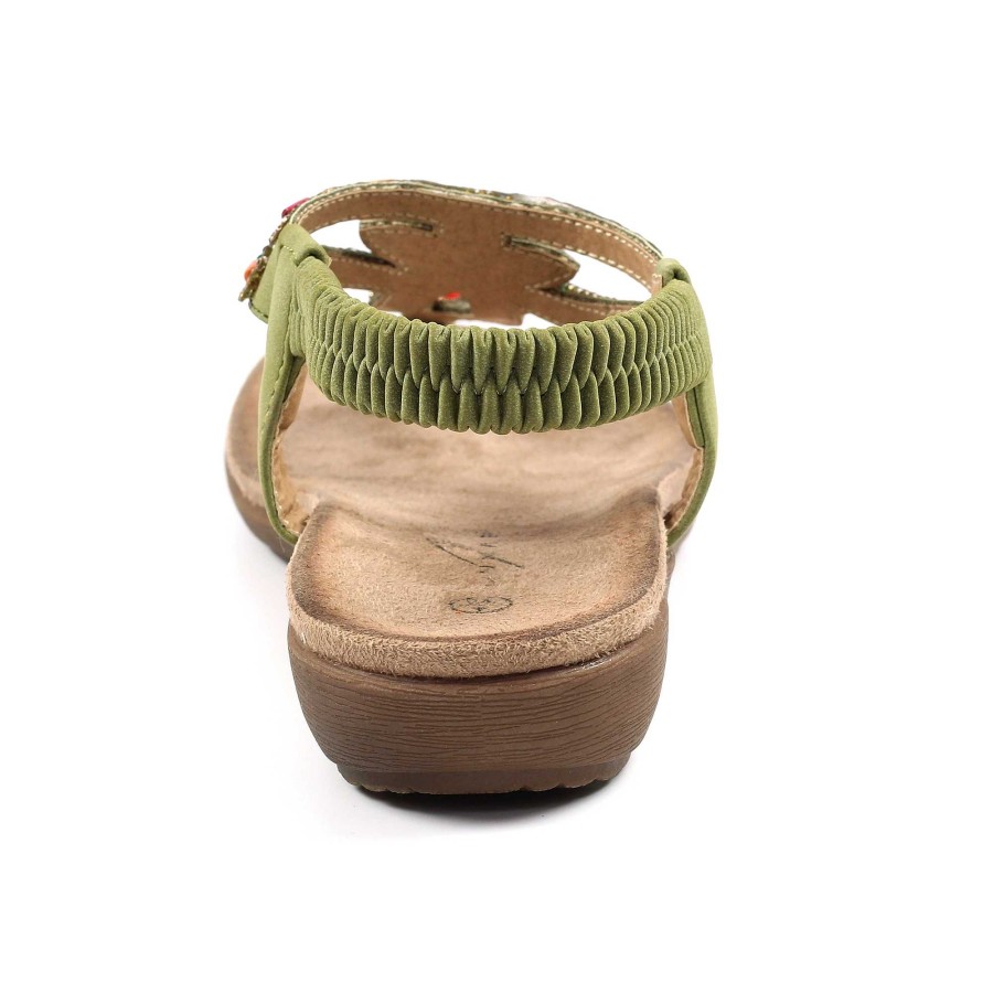 Sandals Lunar | Una Green Sandal