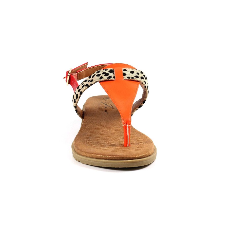 Sandals Lunar | Gina Orange Sandal