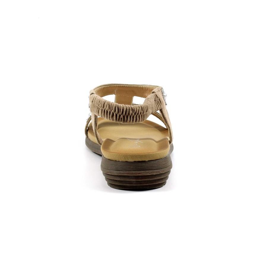 Sandals Lunar | Tancy Beige Pearl Sandal