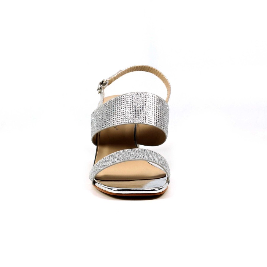 Shoes Lunar | Collins Silver Sandal