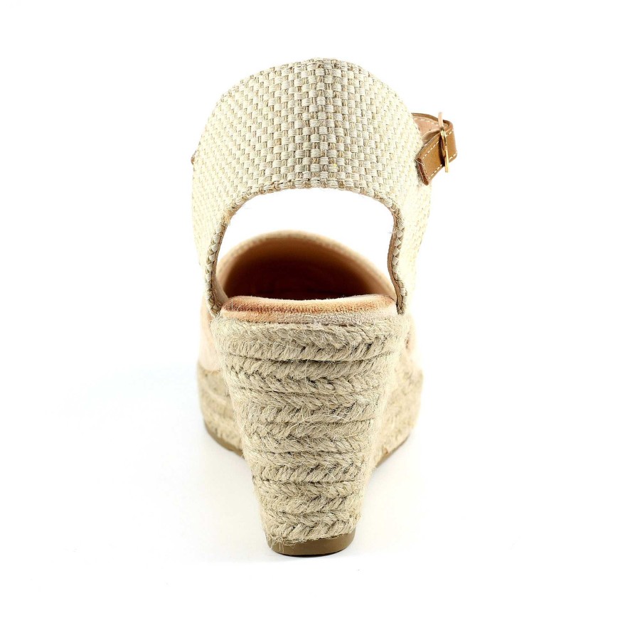 Sandals Lunar | Lunar Corbridge Beige Wedge