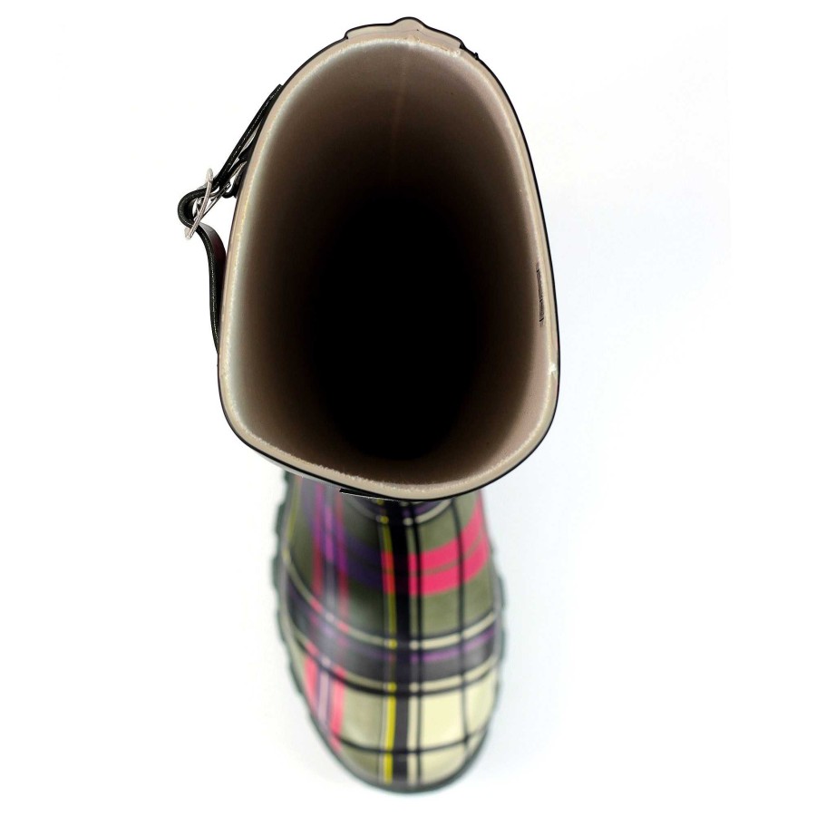 Boots Lunar | Tartan Wellington