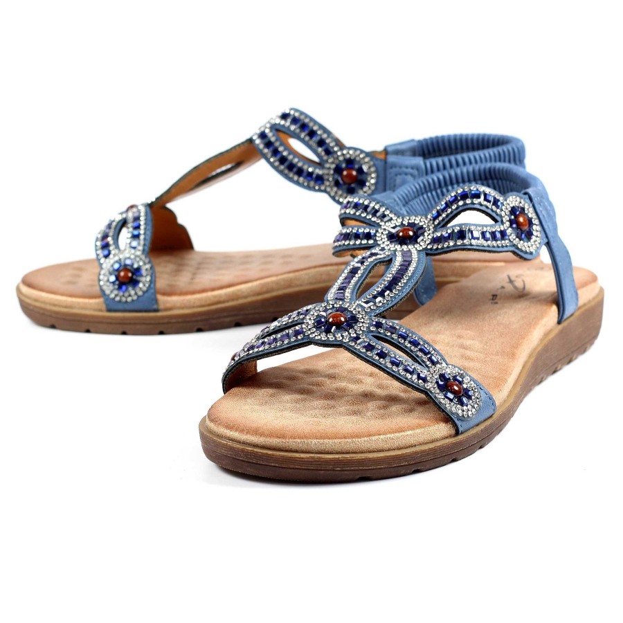 Sandals Lunar | Arraso Blue Sandal