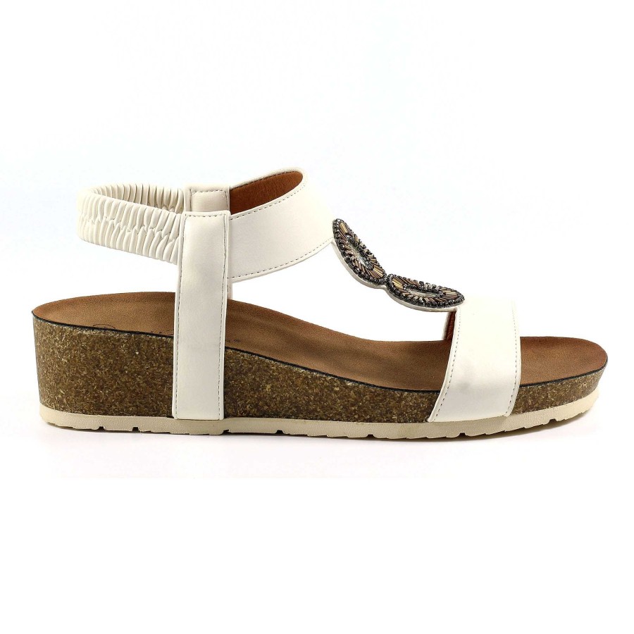 Sandals Lunar | Barwell White Sandal