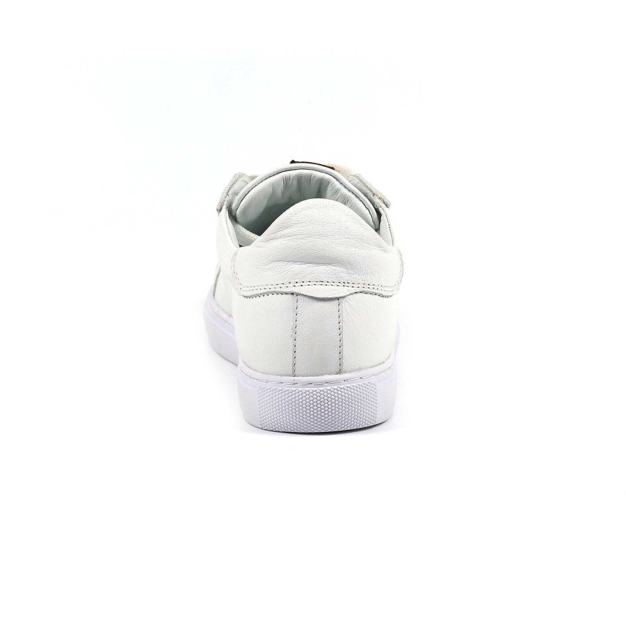 Shoes Lunar | Piper White Leather Trainer