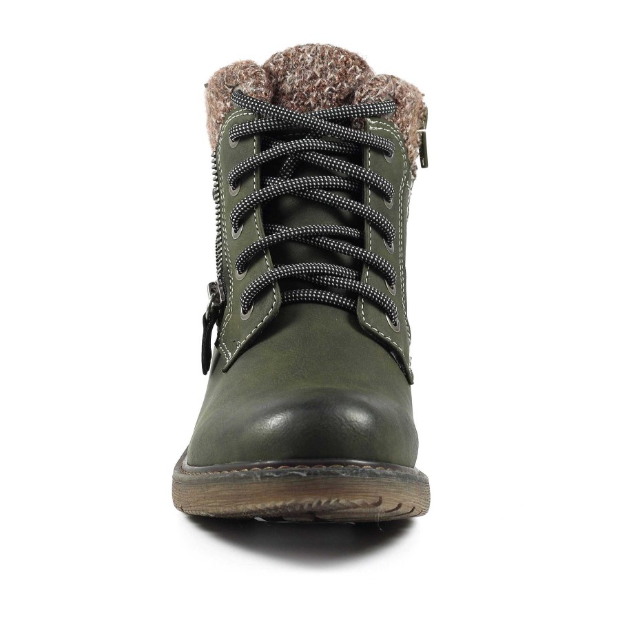 Boots Lunar | Benson Iii Olive Waterproof Boot