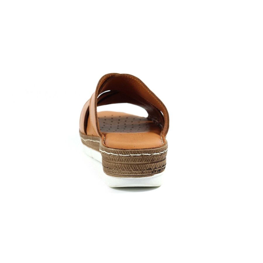 Sandals Lunar | Gwen Tan Leather Sandal