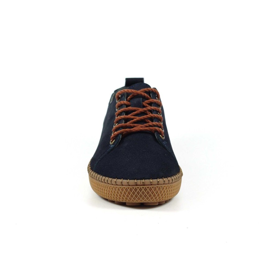 Shoes Lunar | Salvador Navy Suede Shoe