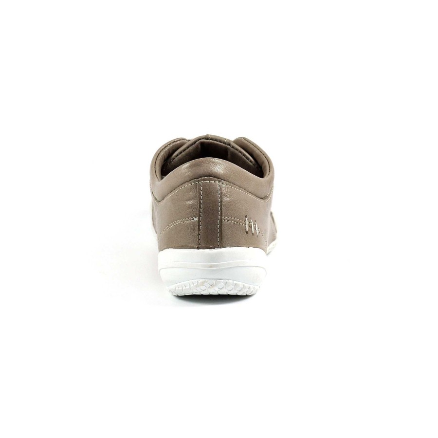 Shoes Lunar | Carrick Ii Stone Leather Trainer